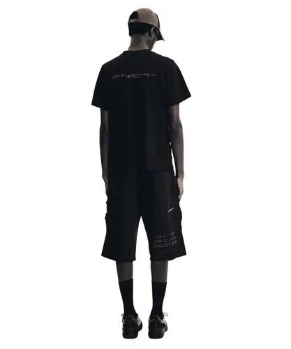 Camiseta Oakley x Piet Caution Ripped Full Jetblack