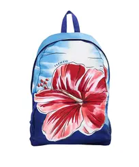 Mochila Farm Xodó Hibisco de Verão Navy
