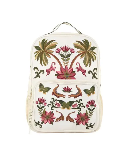Mochila Farm Me Leva Amazônia Chic Off White