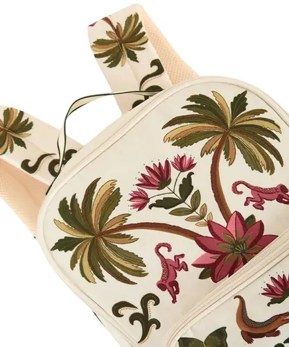 Mochila Farm Me Leva Amazônia Chic Off White