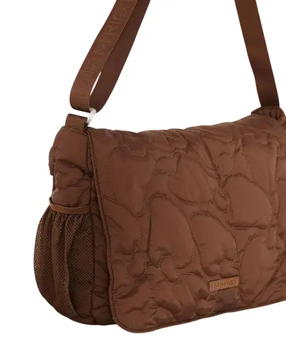 Bolsa Farm Transversal Brisa Puffer Marrom