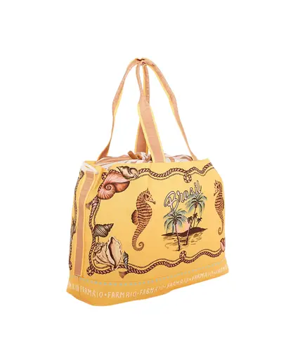 Bolsa Farm Carioca Souvenir Bahia Amarelo