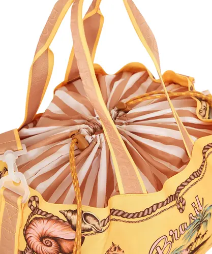 Bolsa Farm Carioca Souvenir Bahia Amarelo