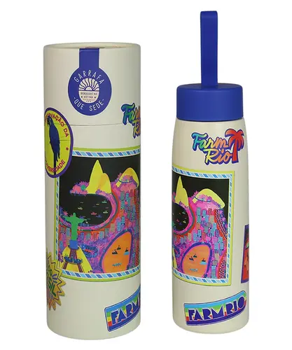 Garrafa Farm Que Sede Patch Rio 500 ML