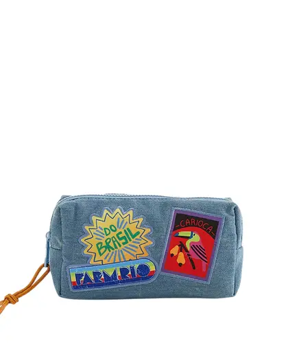 Necessaire Farm Maxi Ora Bolas Patch Rio Jeans