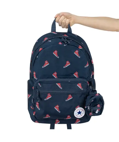 Mochila Converse Converse Go 2 Backpack Navy Red