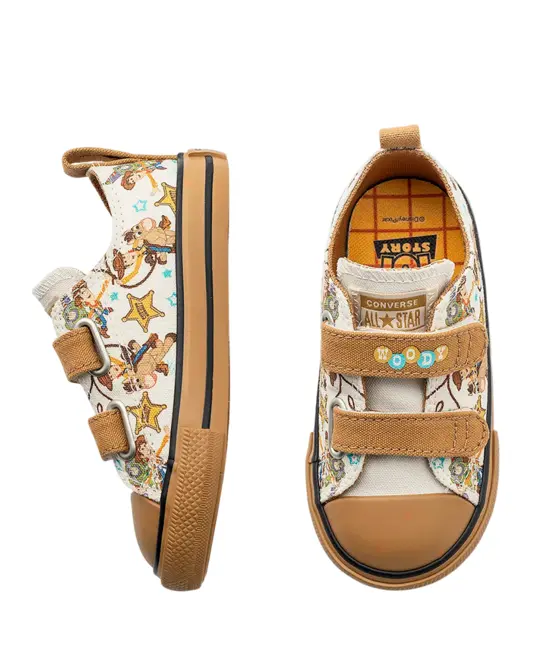 Tênis Converse All Star Chuck Taylor 2V Toy Story Marfim Caramelo