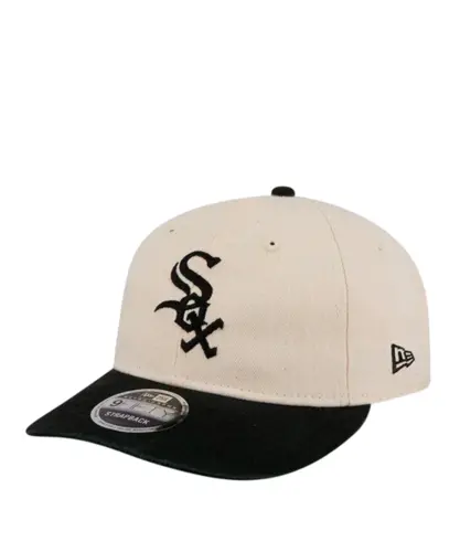 Boné New Era 9FIFTY RETRO CROWN MLB Chicago White Sox Branco Preto