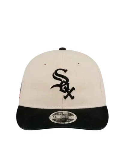 Boné New Era 9FIFTY RETRO CROWN MLB Chicago White Sox Branco Preto