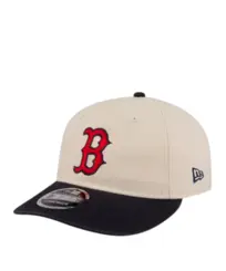 Boné New Era 9FIFTY RETRO CROWN SN Boston Red Sox MLB Off White Marinho