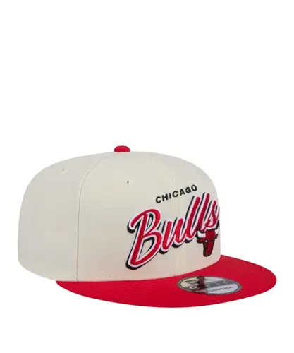 Boné  New Era 9FIFTY Snapback Chicago Bulls NBA Off White