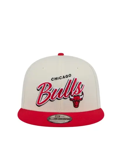 Boné  New Era 9FIFTY Snapback Chicago Bulls NBA Off White