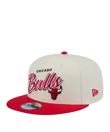 Boné  New Era 9FIFTY Snapback Chicago Bulls NBA Off White
