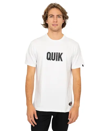 Camiseta Quiksilver Emb Quik Outdoor Branco