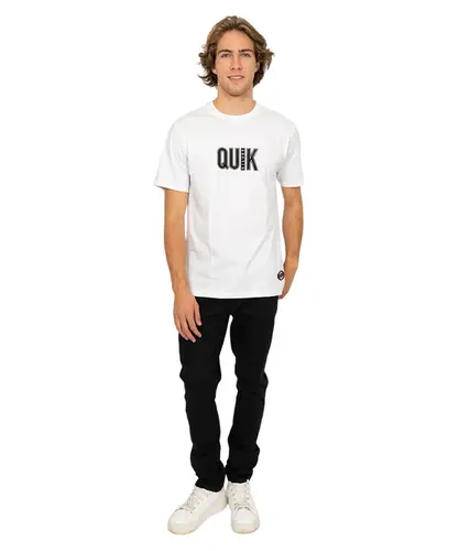 Camiseta Quiksilver Emb Quik Outdoor Branco
