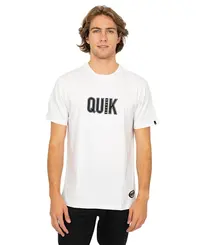 Camiseta Quiksilver Emb Quik Outdoor Branco