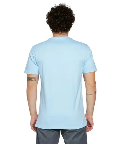Camiseta Quiksilver Transfer Square Color Azul Claro