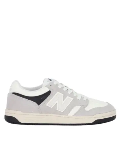 Tênis New Balance 480 Low Cinza Bege Claro