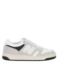 Tênis New Balance 480 Low Cinza Bege Claro