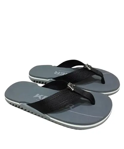 Chinelo Kenner NK6 Pro Cinza Preto