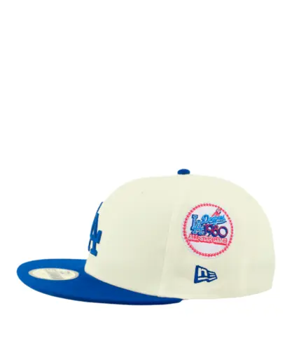Boné New Era 5950 Mlb 2Tone Losdodco Off White