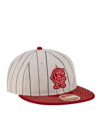 Boné New Era 9FIFTY RETRO CROWN SN California Angels MLB Off White