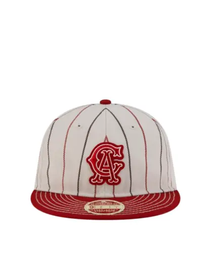 Boné New Era 9FIFTY RETRO CROWN SN California Angels MLB Off White
