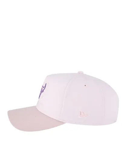 Boné New Era 9FORTY A-Frame Chicago Bulls Rosa