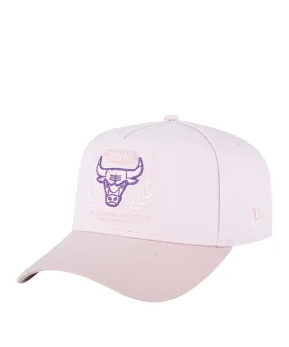Boné New Era 9FORTY A-Frame Chicago Bulls Rosa