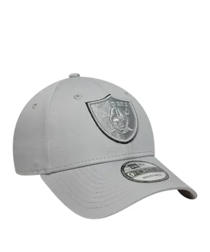 Boné New Era 940CS NFL Raiders Team Outline Cinza