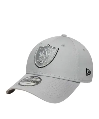 Boné New Era 940CS NFL Raiders Team Outline Cinza
