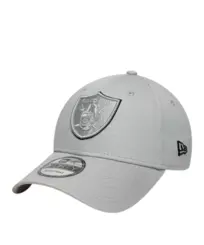 Boné New Era 940CS NFL Raiders Team Outline Cinza