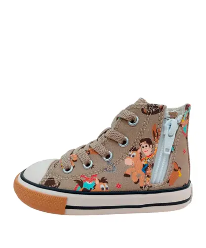Tênis Converse All Star Chuck Taylor Toy Story Verde Cargo Vintage Marfim Caramelo