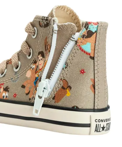 Tênis Converse All Star Chuck Taylor Toy Story Verde Cargo Vintage Marfim Caramelo