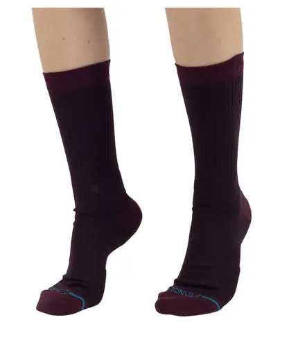 Meia Stance Shelter Figo Vinho
