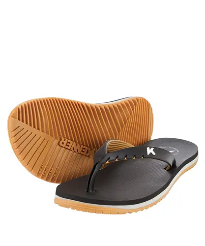 Chinelo Kenner Red High Crepe Preto