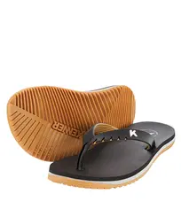Chinelo Kenner Red High Crepe Preto