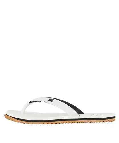 Chinelo Kenner Red High Crepe Branco