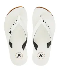 Chinelo Kenner Red High Crepe Branco