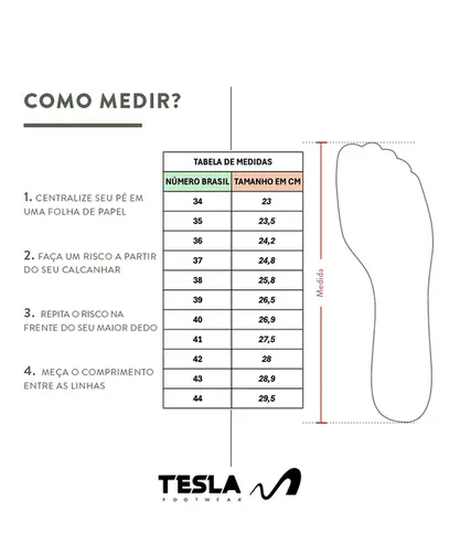 Tênis Tesla Flow Black White