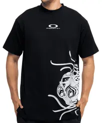 Camiseta Oakley x Podpah Colab Medusa Tee Preto