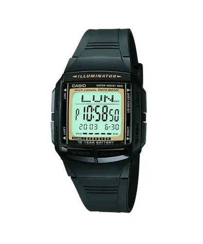 Relogio Casio Vintage Data Bank Digital Preto