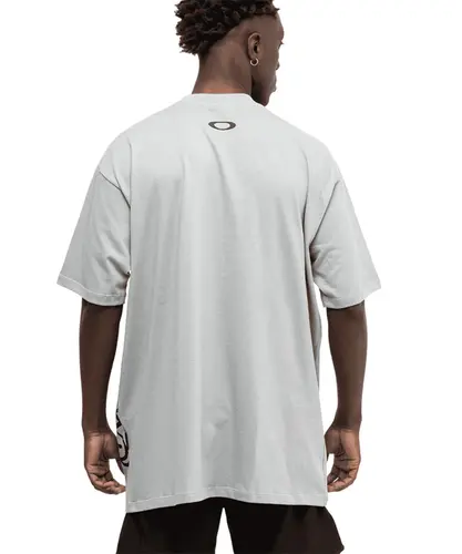 Camiseta Oakley x Podpah Colab Medusa Tee Terrain Gray