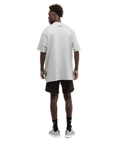 Camiseta Oakley x Podpah Colab Medusa Tee Terrain Gray