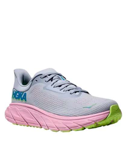 Tênis Hoka Arahi 7 Cinza Rosa