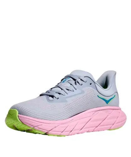 Tênis Hoka Arahi 7 Cinza Rosa