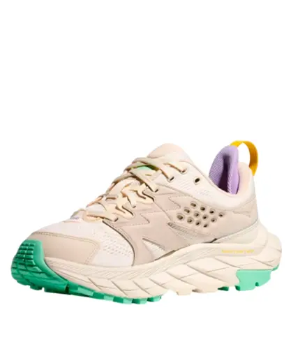Tênis Hoka Anacapa Breeze Low Verde Bege