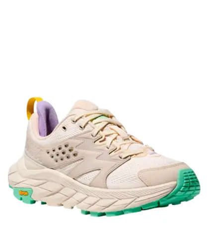 Tênis Hoka Anacapa Breeze Low Verde Bege