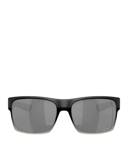 Óculos Oakley Two Face Machinist Matte Black Chrome Iridium