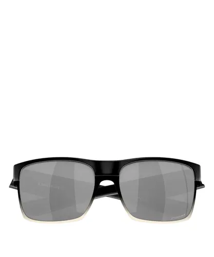 Óculos Oakley Two Face Machinist Matte Black Chrome Iridium